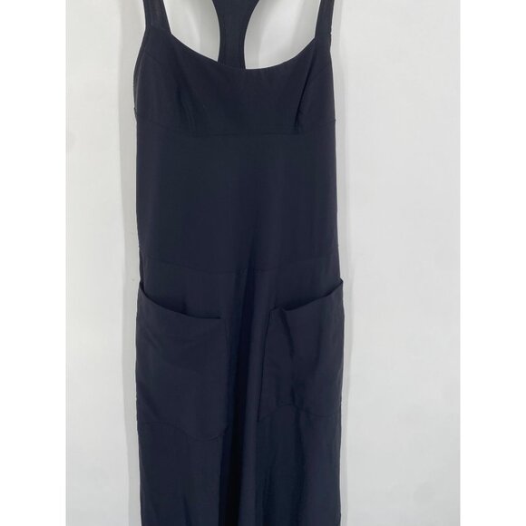 Marithe + Francois Girbaud midi dress SIZE USA 7 balloon lagenlook SIDE POCKETS - Picture 4 of 6